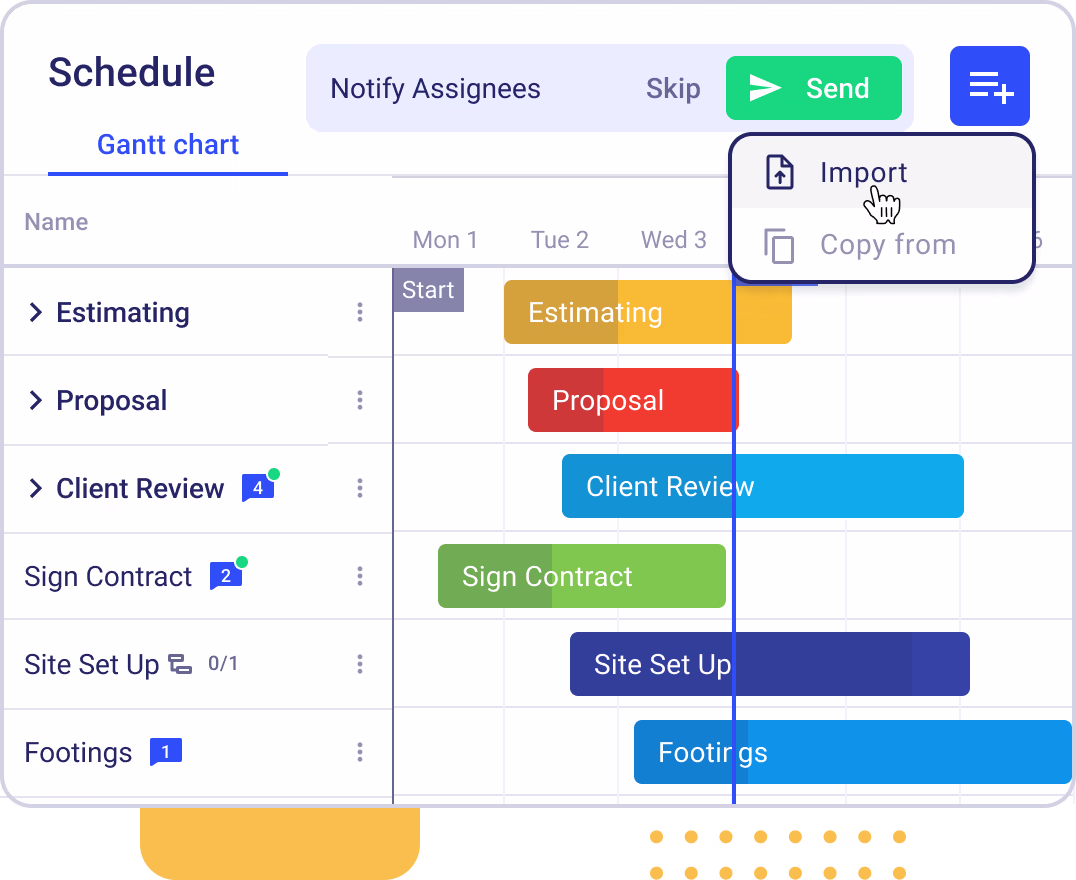 Create Accurate Estimates and Send Professional Proposals