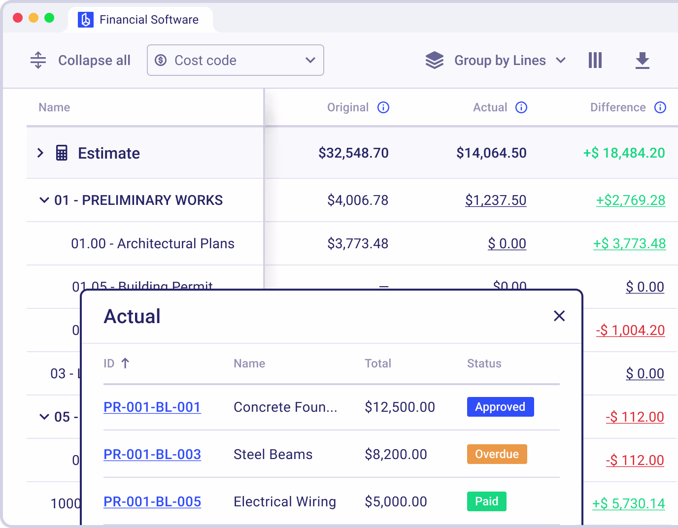 Smarter Construction Financial Management, All in One Place!