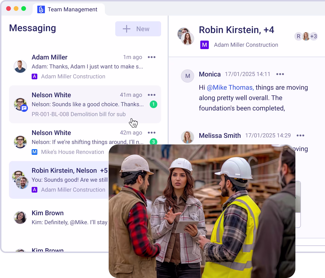 Keep Teams Aligned and Boost Productivity with Buildern’s Team Management Tools