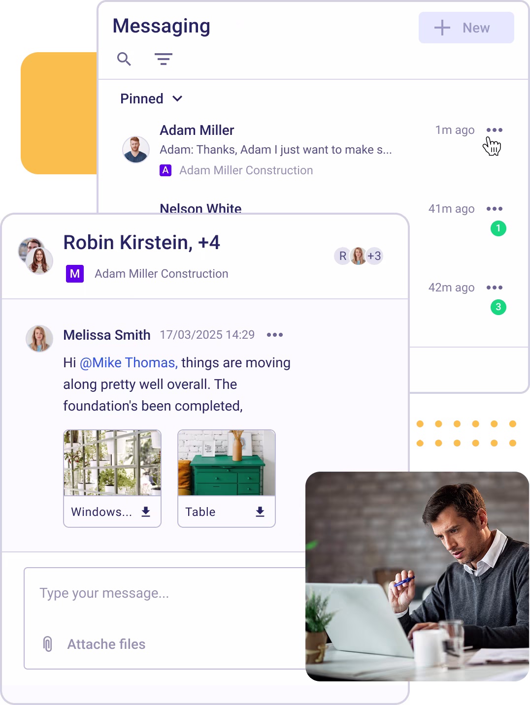 Keep Every Conversation in One Place with Integrated Messaging